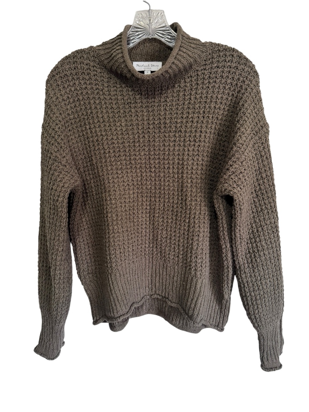 Michael Stars Delphina Turtleneck Sweater Size Medium - Picture 3 of 13